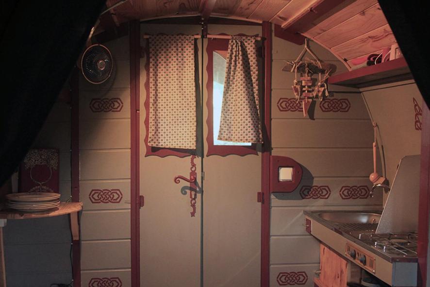 Roulotte Irlandaise Polly Hotel Saint-Vincent-en-Bresse Екстериор снимка