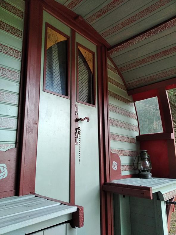 Roulotte Irlandaise Polly Hotel Saint-Vincent-en-Bresse Екстериор снимка